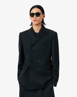 Zweireihiger Blazer Runway aus leichter Wolle