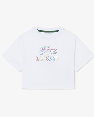 Oversized T-Shirt aus Baumwolle mit Print   