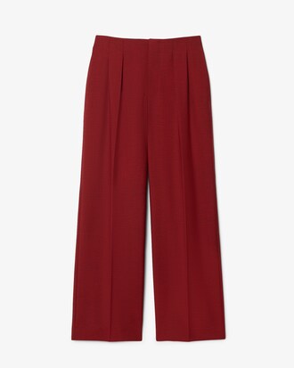 Runway Straight Fit figurbetonte Wollhose
