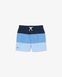 Gestreifte Badehose aus Taft
