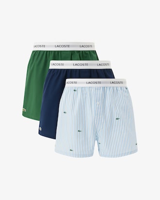 3er-Pack Boxershorts aus Baumwollgewebe