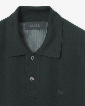 Pullover Runway aus Wollgemisch mit Polokragen