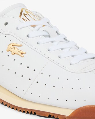 Damen-Sneakers Club-Low aus Leder