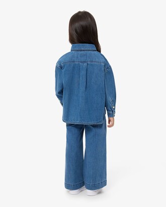 Flared-Jeans aus Stretch-Denim