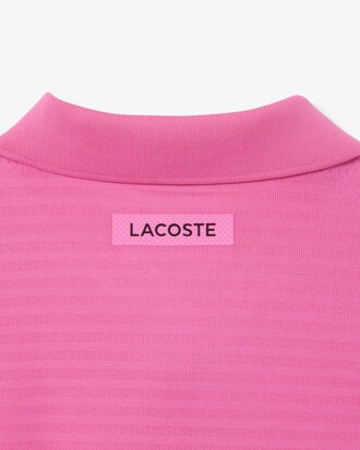 Tennis-Polohemd aus Stretch-Jacquard mit Ultra-Dry-Technologie