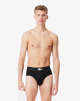 3er-Pack Slips aus Stretch-Jersey
