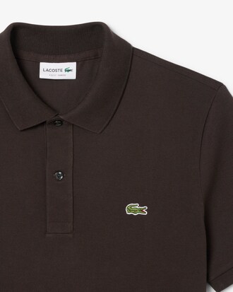 Slim Fit-Polohemd L.12.12 aus Piqu&eacute;