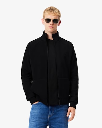 Commuter-Sweatshirt aus doppelseitigem Jersey mit Rei&szlig;verschluss