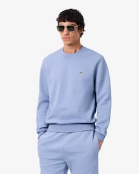 Sweatshirt aus Fleece mit Rundhalsausschnitt