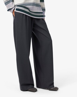 Runway Straight Fit figurbetonte Jacquard-Hose