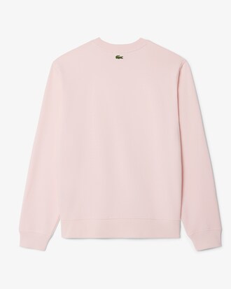 Sweatshirt aus Fleece mit Print