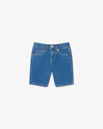 Denim-Bermudashorts mit Five-Pocket-Design