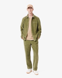 Relaxed Fit-Trainingshose aus Velours