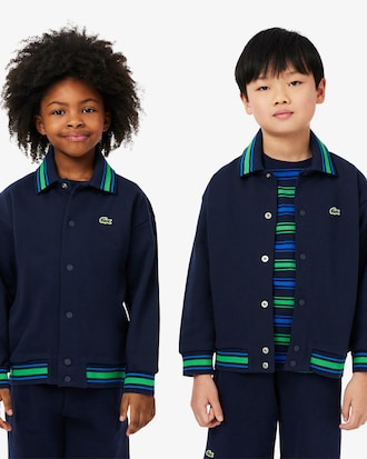 Button-Down-Sweatshirt aus Fleece