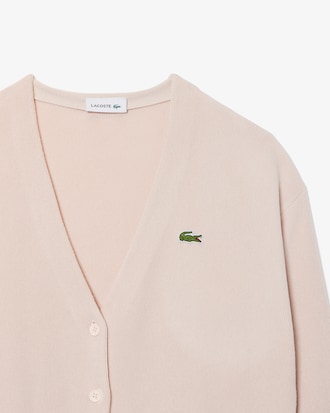 Cardigan aus Baumwolle mit V-Ausschnitt