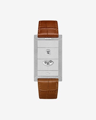 Uhr Fashion Show mit Lederarmband