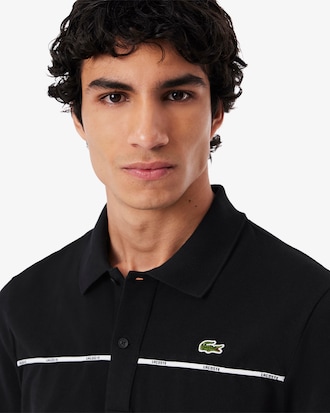 Regular Fit-Polohemd L.12.12 mit Logo-Einfassung