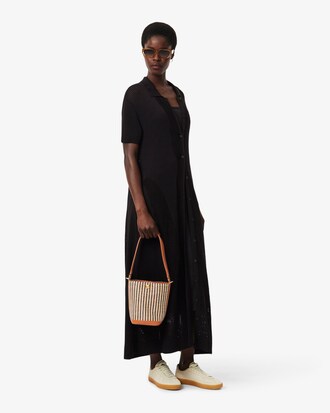 Eimertasche Summer Pack aus Raffia