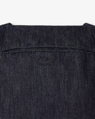 Loose Fit-Polohemd Runway aus Denim