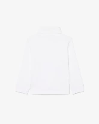 T-Shirt aus Baumwolle mit Rollkragen