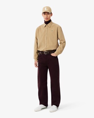 Regular Fit-Hemd aus Cord