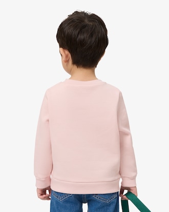 Unisex-Hoodie aus Fleece mit Krokodil
