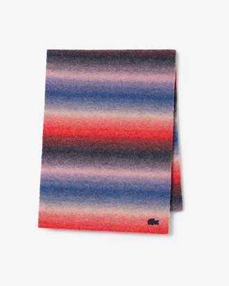 Schal mit Ombré-Effekt aus Wollmischgewebe