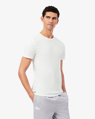 3er-Pack Loungewear-T-Shirts, Slim Fit