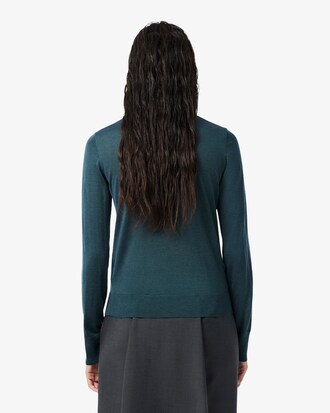 Runway Pullover mit Polokragen aus Merinowolle