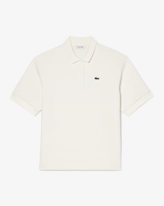 Oversized-Polohemd aus Piqué