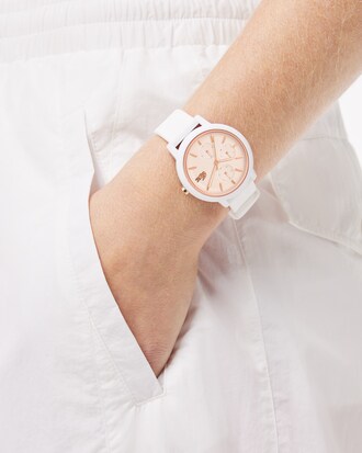LACOSTE 12.12 Multifunktionsuhr aus Silikon