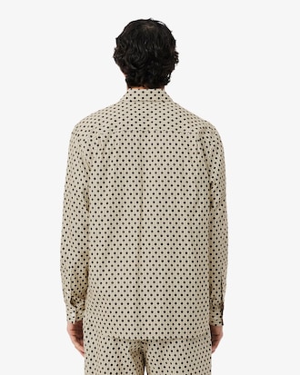 Regular Fit-Baumwollhemd mit Print