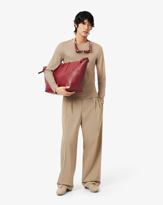 Runway Langarm-T-Shirt aus Seidenpiqu&eacute;
