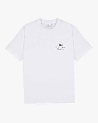 T-Shirt aus Baumwolle Lacoste x Lamarel