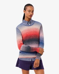 Pullover mit Ombr&eacute;-Effekt und Rundhalsausschnitt