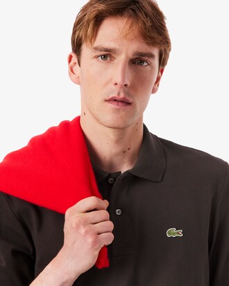 Classic Fit-Polohemd L.12.12 mit langen Ärmeln
