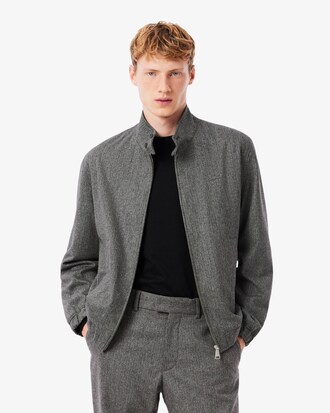 Harrington-Jacke aus Wolle