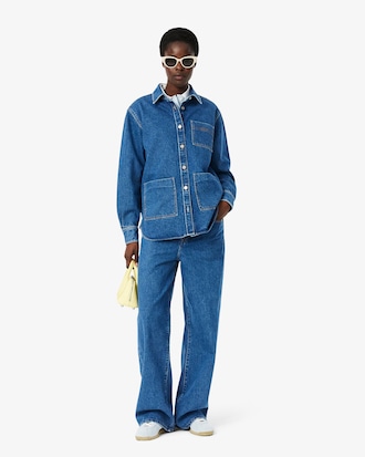 Oversized Denim-Overshirt