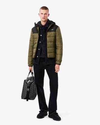 Wasserabweisende, gesteppte Puffer-Jacke
