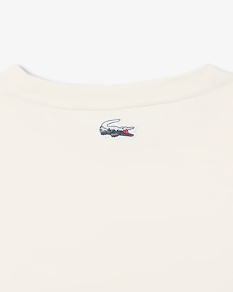 Sport-T-Shirt mit Krokodil und Landschaft sowie Ultra-Dry-Technologie