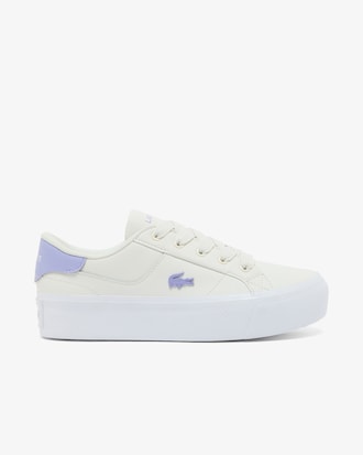 Damen-Sneakers Ziane Platform aus Leder