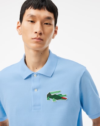 Classic Fit-Polohemd L.12.12 mit Badge