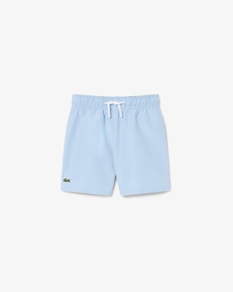 Einfarbige Badehose mit Futter