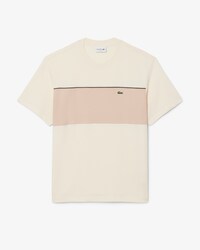 T-Shirt aus Baumwolle mit Colorblock-Design