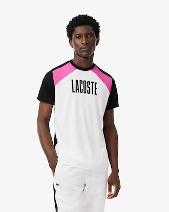 Sport-T-Shirt mit Colorblock-Design