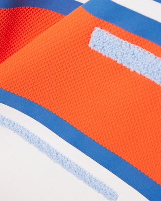 Tanktop Runway aus Jersey mit strukturierten Streifen