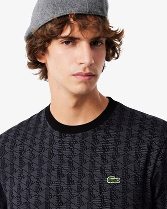T-Shirt aus Jersey mit Monogramm