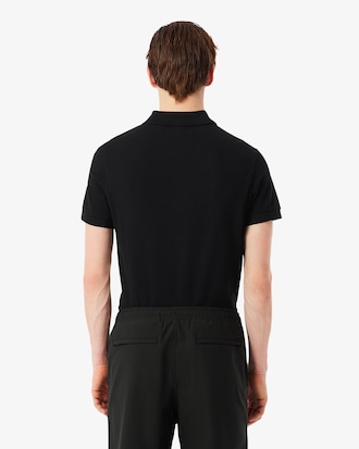 Regular Fit-Polohemd mit Logostreifen