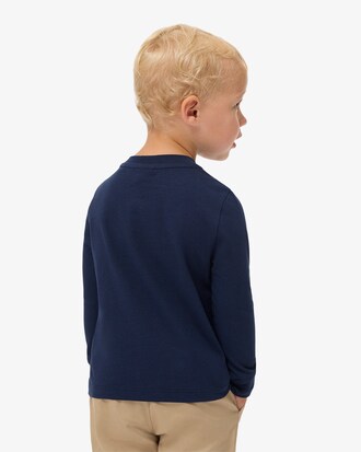 Unisex T-Shirt aus Baumwolle mit langen &Auml;rmeln