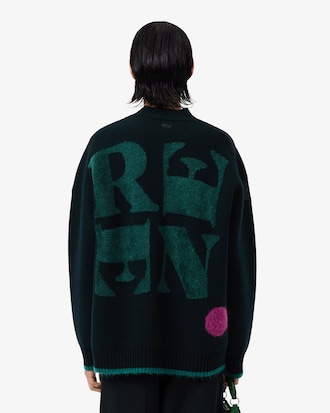 Pullover Runway aus grafischem Jacquard